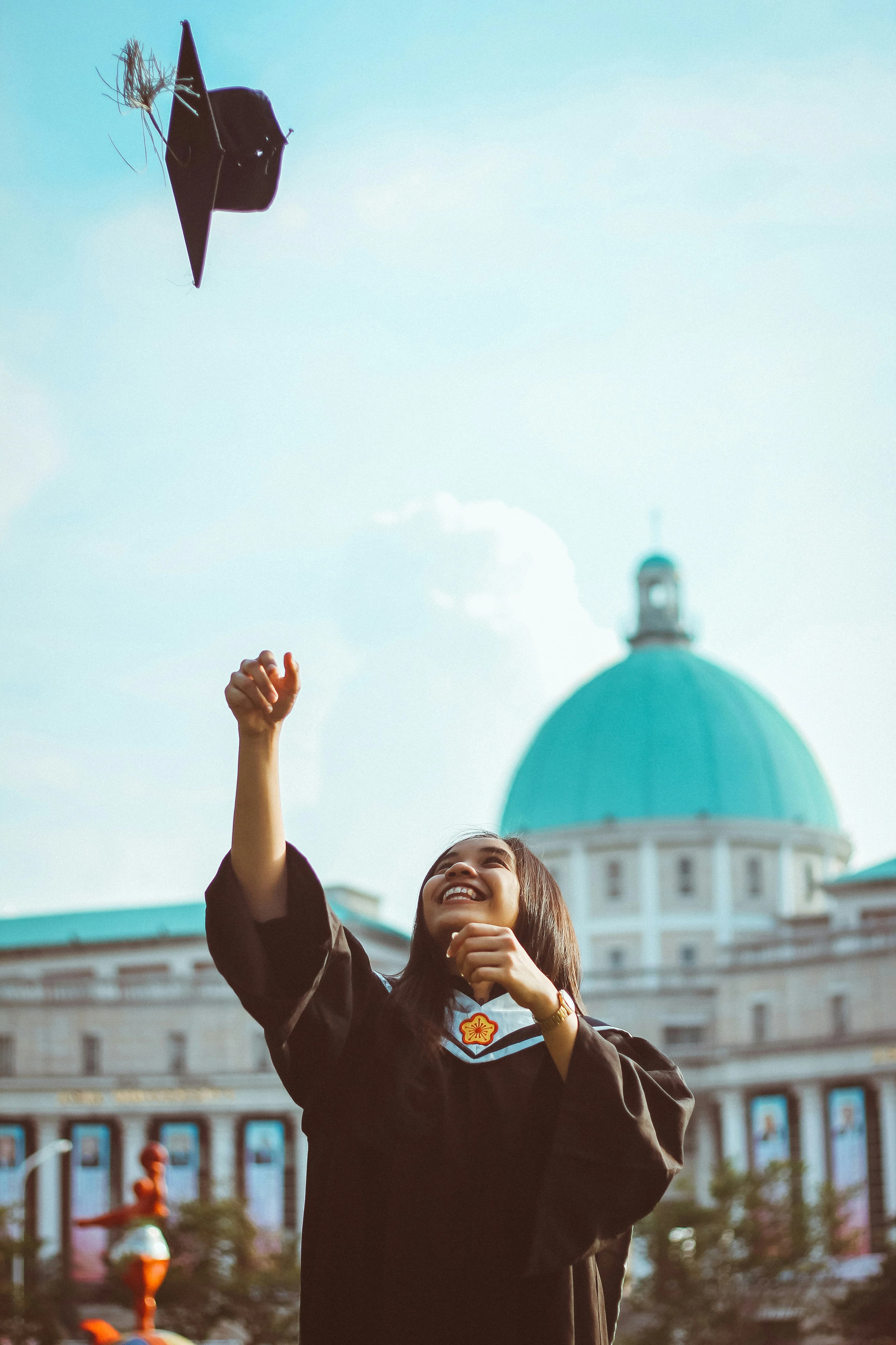 Students at graduation, representing the universities Kove partners with